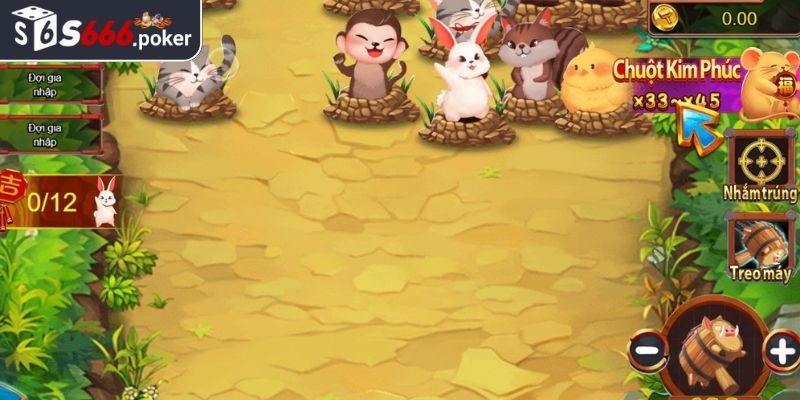 Big Hammer S666 - Game Săn Thưởng Theo Phong Cách Đập Chuột 1 Giới thiệu và cách chơi game Big Hammer S666