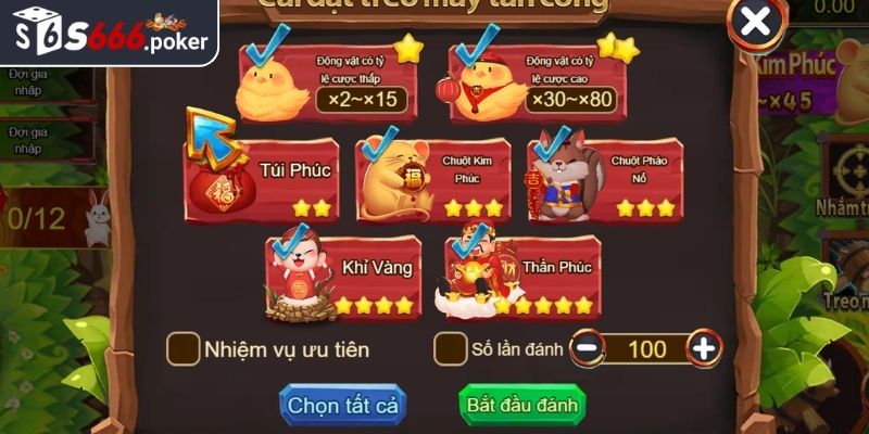 Big Hammer S666 - Game Săn Thưởng Theo Phong Cách Đập Chuột 3 Tìm hiểu các chức năng đặc biệt trong Big Hammer
