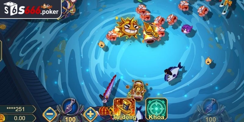 Tính năng cơ bản trong Ninja Fishing đổi thưởng