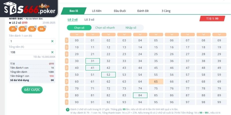Xổ Số 3 Miền S666 – Cơ Hội Làm Giàu Hấp Dẫn Trong Chớp Mắt 2 Cơ cấu giải thưởng cực hấp dẫn giá trị cao